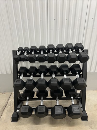 25kg hex dumbbell set - 2.5-25kg,