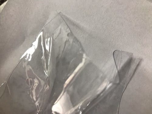 Clear transparent pvc fabric - clear,