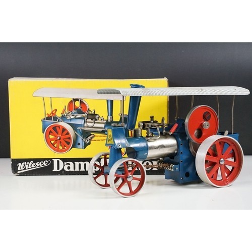 Rare boxed wilesco d40 - rare, steam