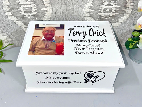 Large personalised ashes - personalised,