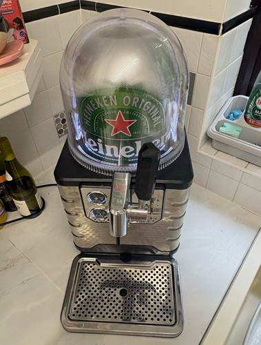 Beer dispenser tap handle with - tap,