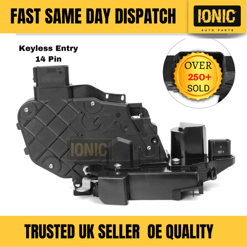 Front left door lock mechanism - front,