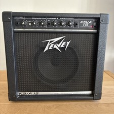 Peavey KB/A 15 Keyboard Acoustic Amplifier - 15W Blue Marvel Speaker - Turns On 