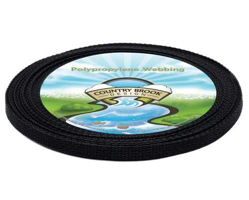 Inch black polypro - inch,
