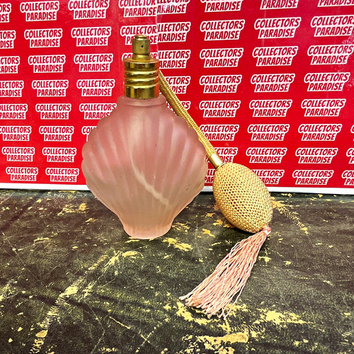 Vintage pink frosted - vintage, glass