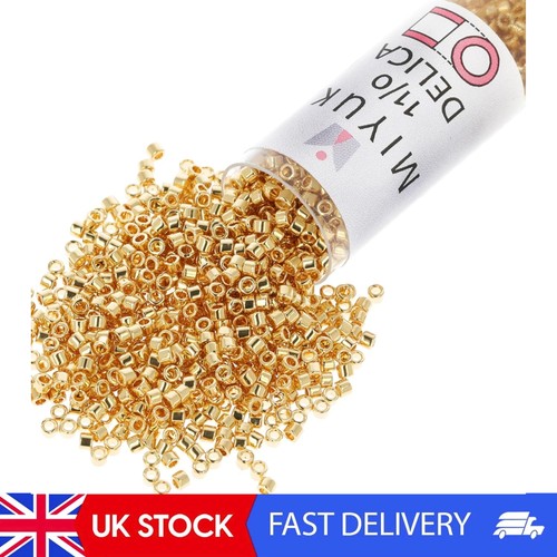 Delica seed beads - seed, "24k