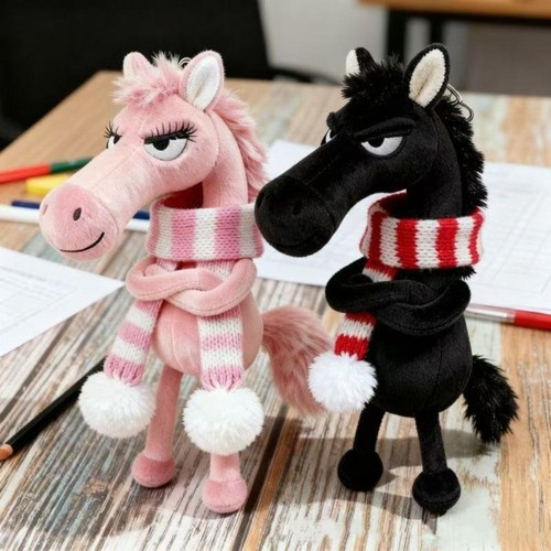 2pcs horse shape - horse, chain
