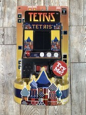 Tetris Mini Arcade Cabinet Game - Retro Gaming Classic Gameplay & Sound Effects