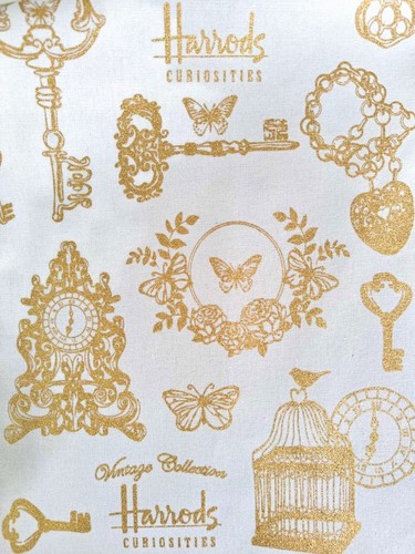 Harrods printed golden - harrods,