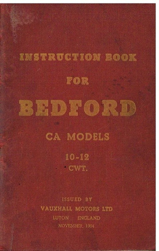 Bedford mk1 van 12 - ca,