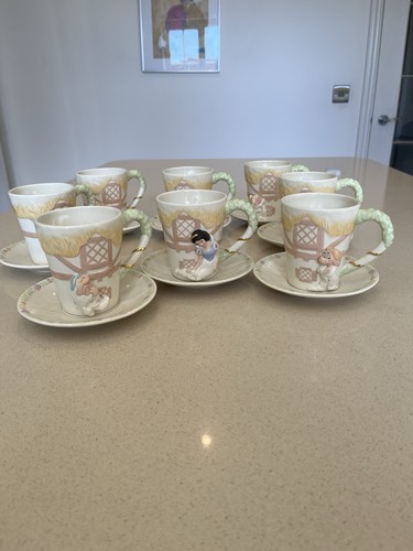 Complete 8pc lenox disney - disney, snow