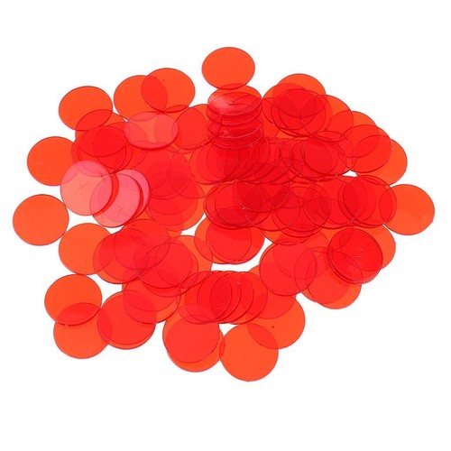 100 pieces transparent color - pieces,