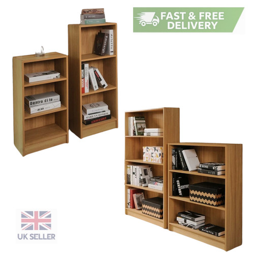 Wooden tier bookcase - 4,
