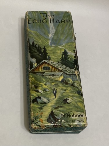 Vintage hohner echo harp with - vintage,