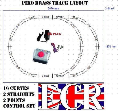 Piko layout scale 45mm - piko, gauge