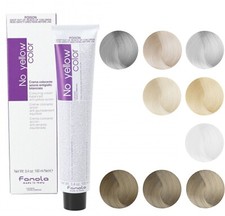 Fanola No Yellow Color Cream Colouring Blonde Hair Dye Anti Yellow Toner 100ml