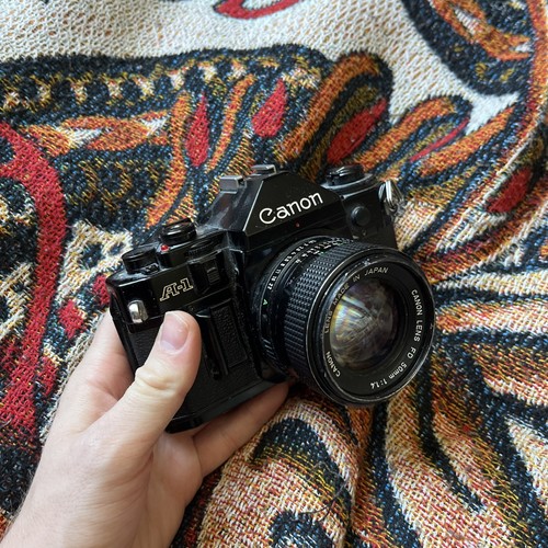 Canon slr 35mm 4 50mm - a1,
