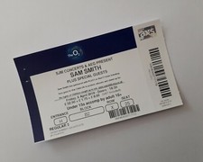 Sam Smith Tickets - Unused