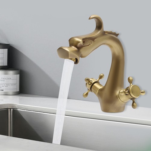Antique kitchen sink faucet - sink,
