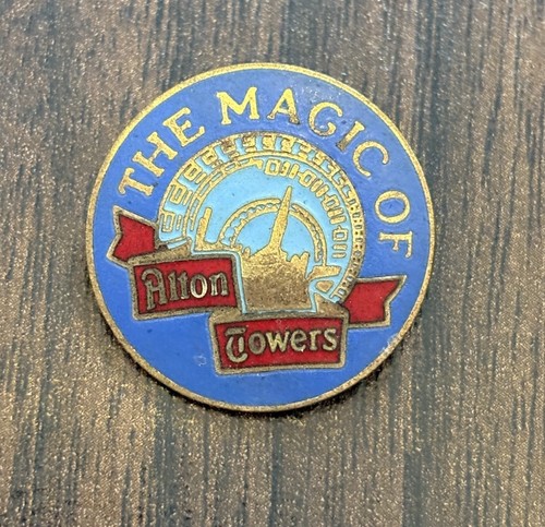 Vintage metal pin badge the - metal,