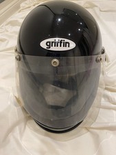 Vintage Griffin Motorcycle Helmet perfect for mancave