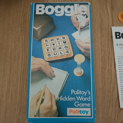 Vintage boggle word game - vintage,