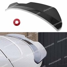 UNIVERSAL FOR 3 GENERATION REAR ROOF TOP SPOILER FOR HATCHBACK MODEL GLOSS BLACK