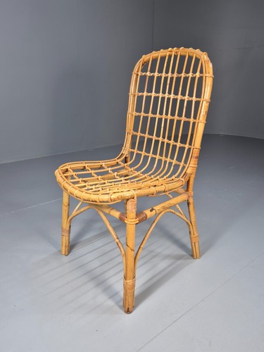 Vintage cane occasional chair - cane,