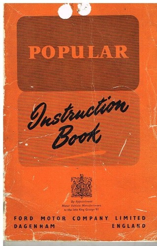 Ford 103e popular saloon 1953 - 103e, 1953-