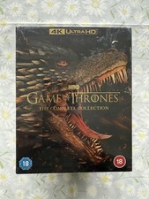 Game Of Thrones 4k UHD Box set Bent