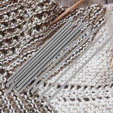  20 Pcs Steel Blocking Pin Knitting Rods Board Pegs Crochet Accessories