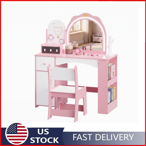 Kids girls vanity table - table, and