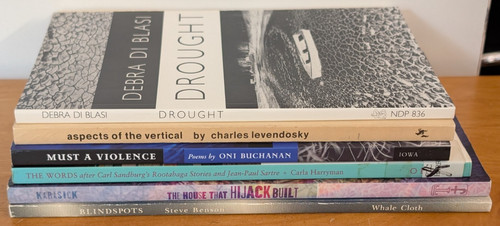 Lot poetry books - of, 6