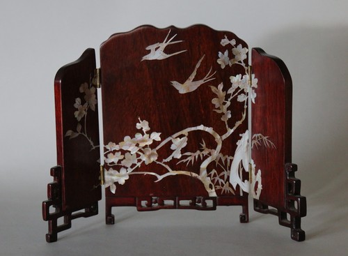 Antique chinese carved wood - chinese,