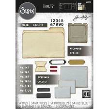 Sizzix Thinlits Die Set 54pcs