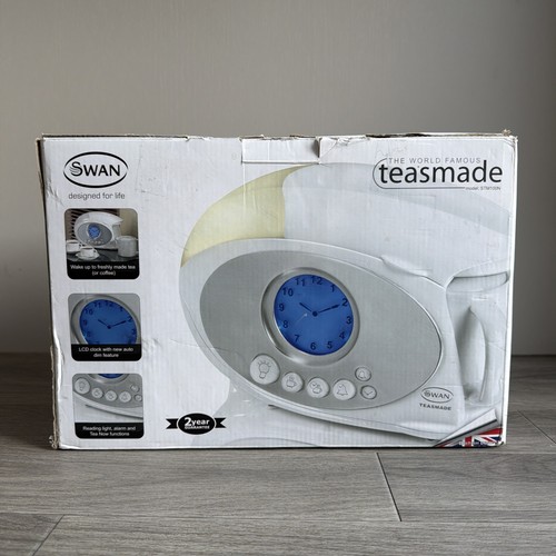 Swan teasmade lcd alarm - lcd, clock
