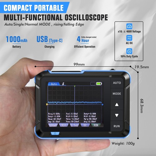 Handheld oscilloscope 5ms - handheld,