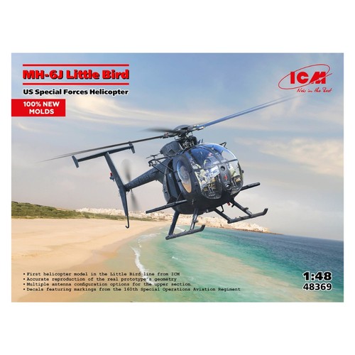 Icm 48369 little - mh-6j, bird