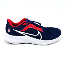 Mens 8 Nike Air Zoom USWNT Pegasus 40 Blue White Red Running Shoes FN0096-401