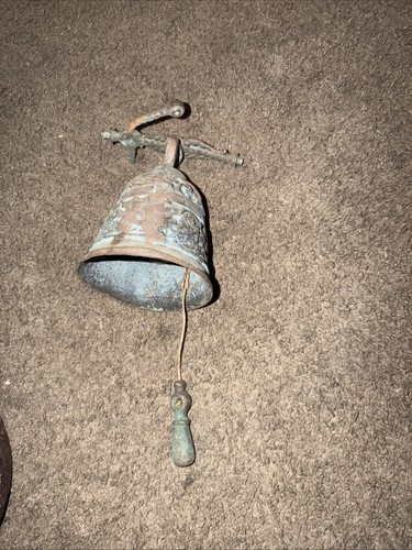 Vintage brass monastery - monastery, bell
