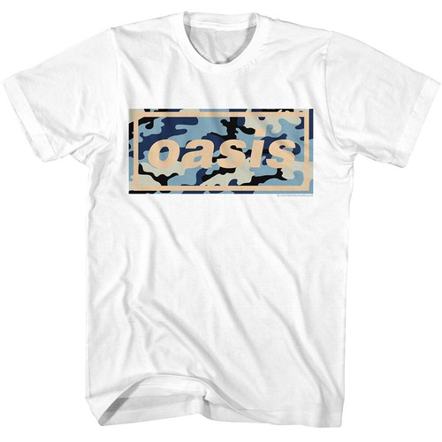 Oasis band camouflage box logo - band,