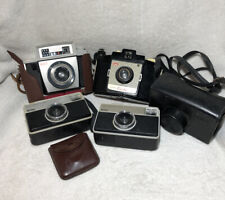 Lot of 4 Vintage Kodak Cameras Brownie Cresta Autosnap Instamatic 33 Untested