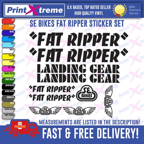 Fat ripper bmx vinyl - ripper,