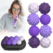 8X Silicone Magnetic Stress Balls Sensory Toys Travel Toys for Adults & Teens UK