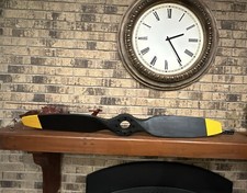 Wooden Airplane Propeller 49 "-  8 HOLE -wall art wooden prop.rustic - Paintable