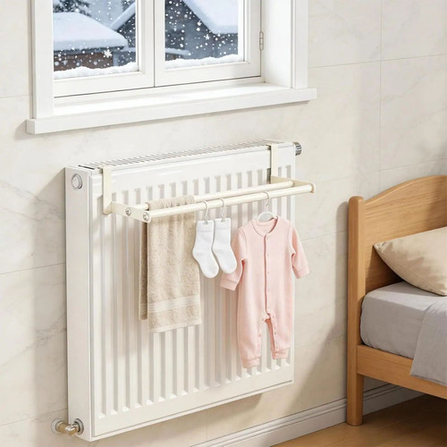 Radiator airer bar twin - radiator, 2