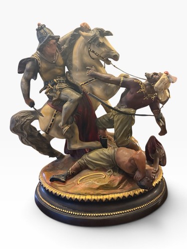 Large capodimonte ceramic - capodimonte,