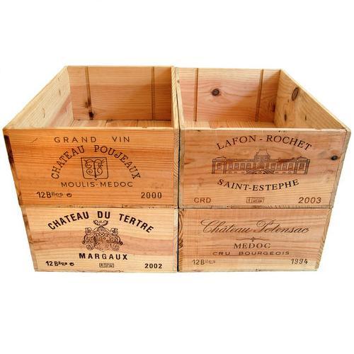 Bottle size wooden wine - wooden,