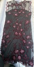Black Floral Dress Fenn Wright