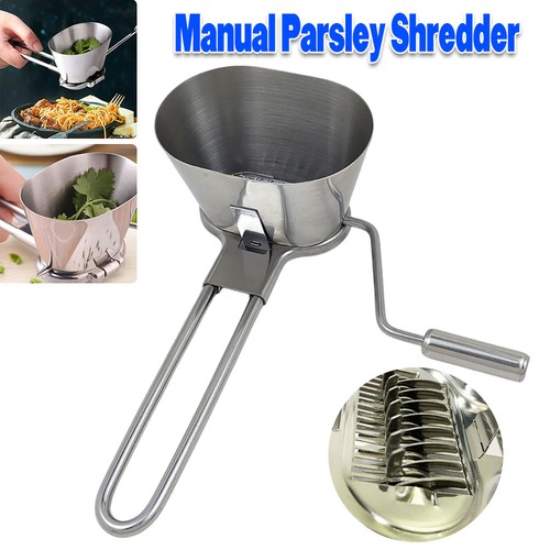 Stainless steel rotary herb - stainless,